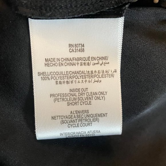 BCBG MAXAZRIA Black Strappy Backless Top - Picture 8 of 9